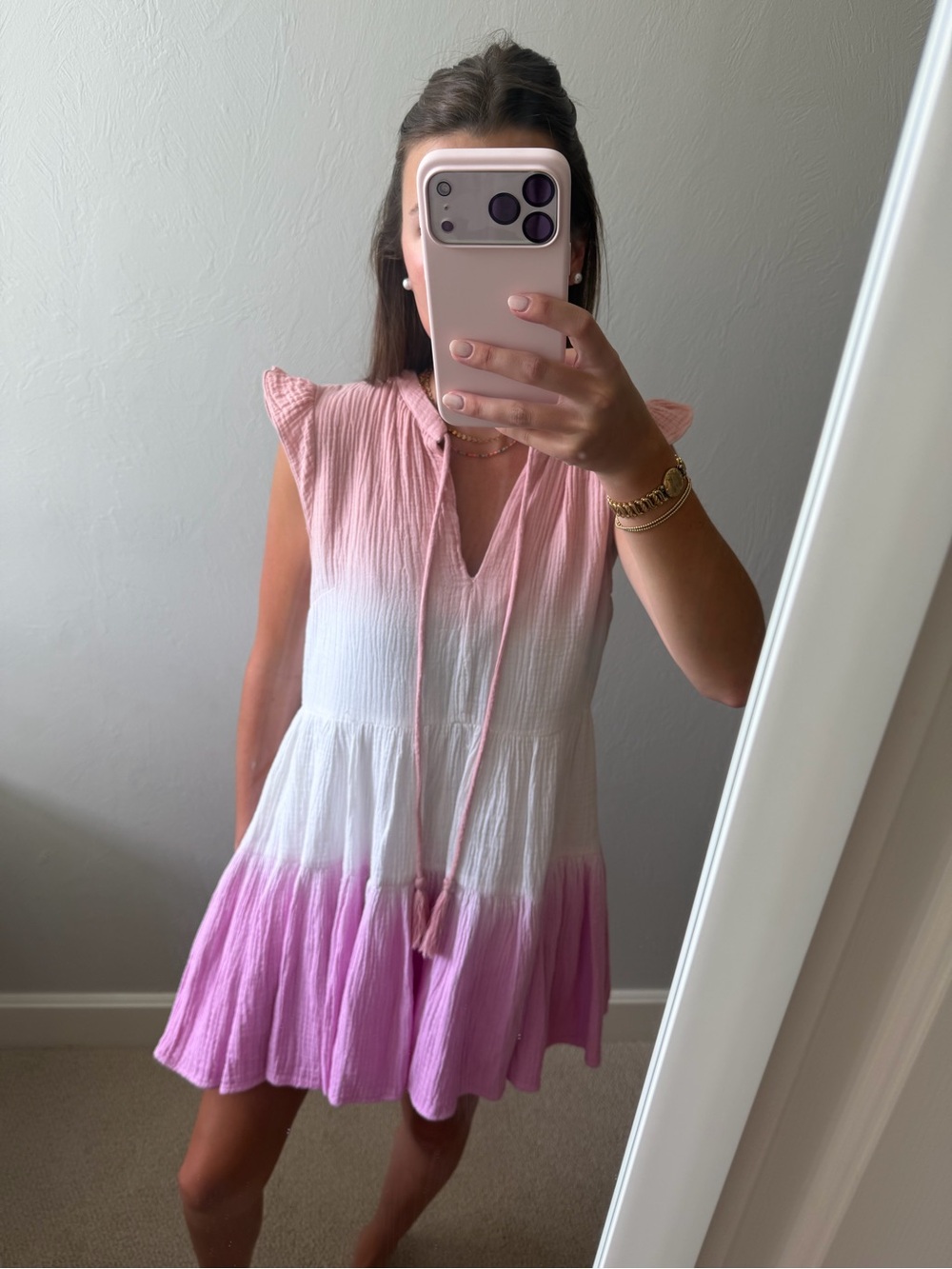 Karlie Linen Dress